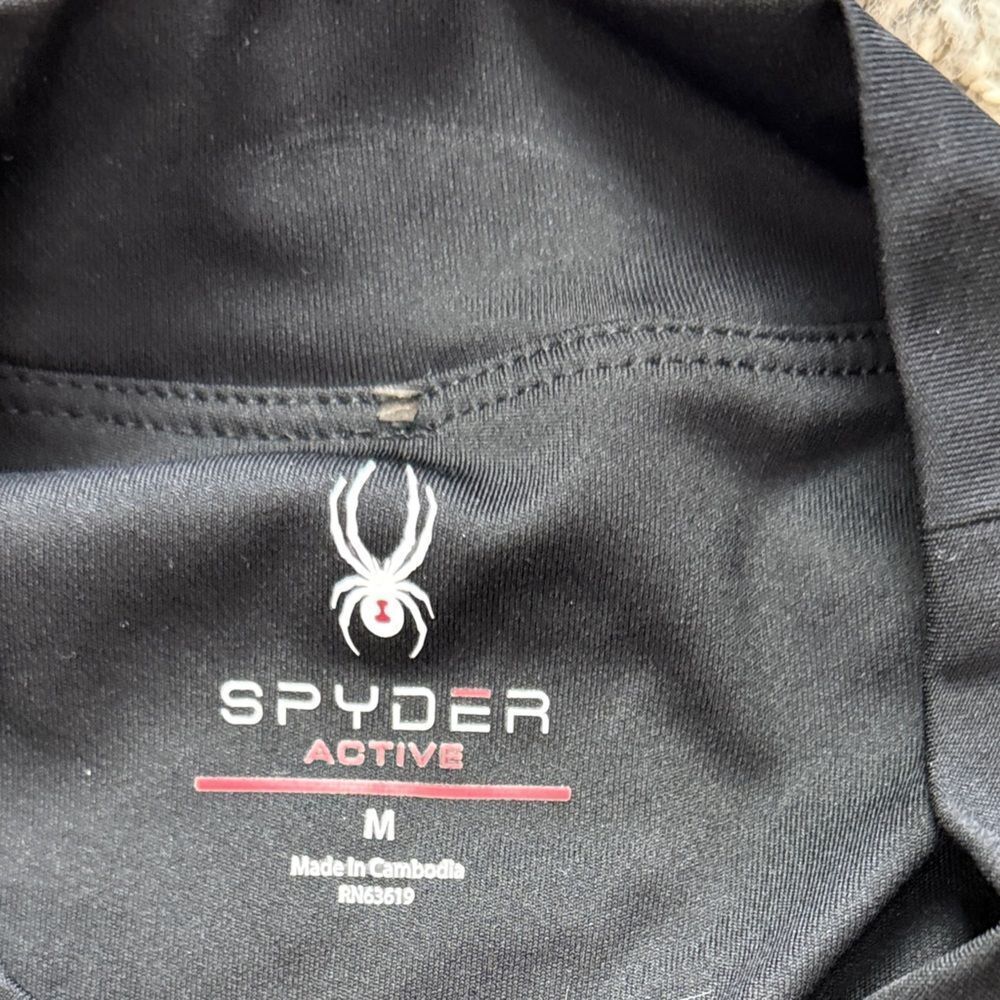 Spyder Black Sleeveless Crop Top — image 6 of 6